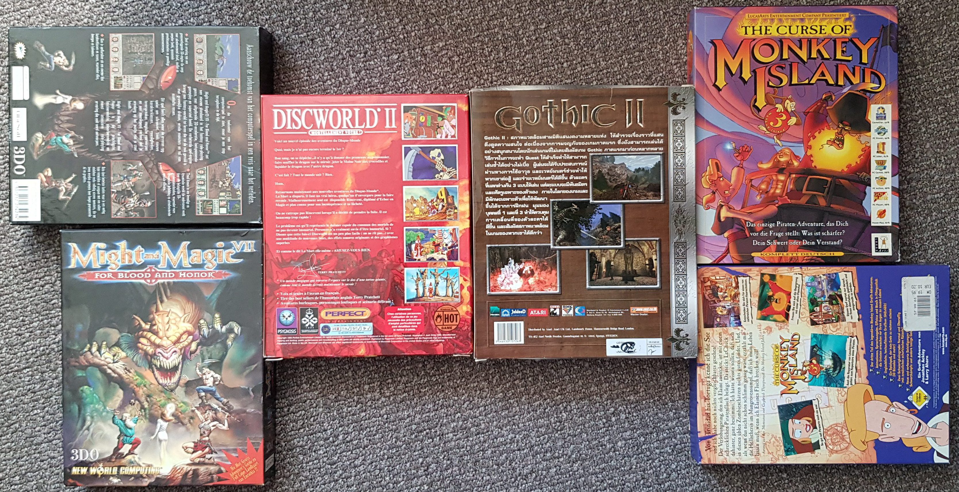 The accumulator’s quandary: Games in different languages