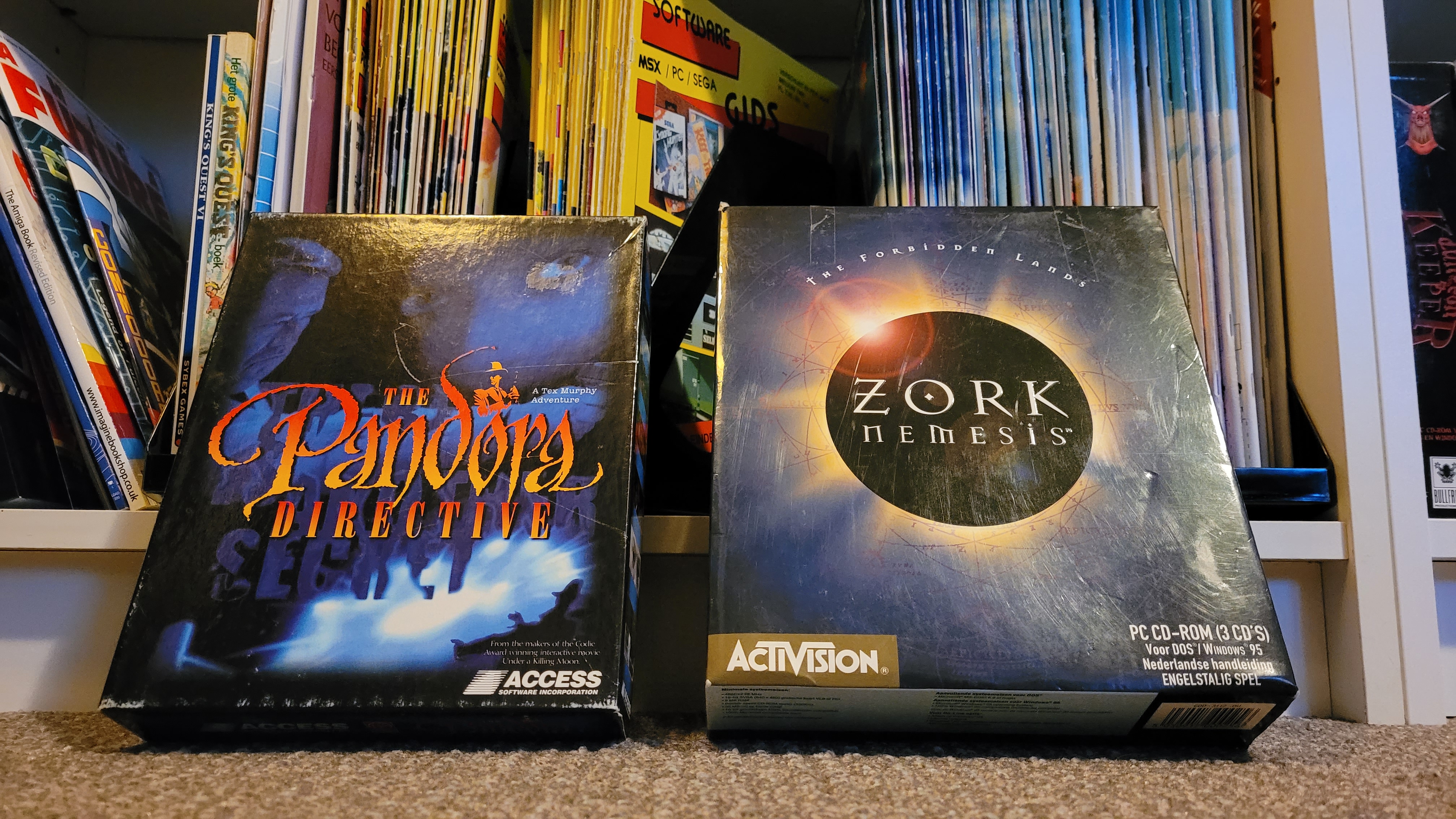 Tex the fourth and Zork seven