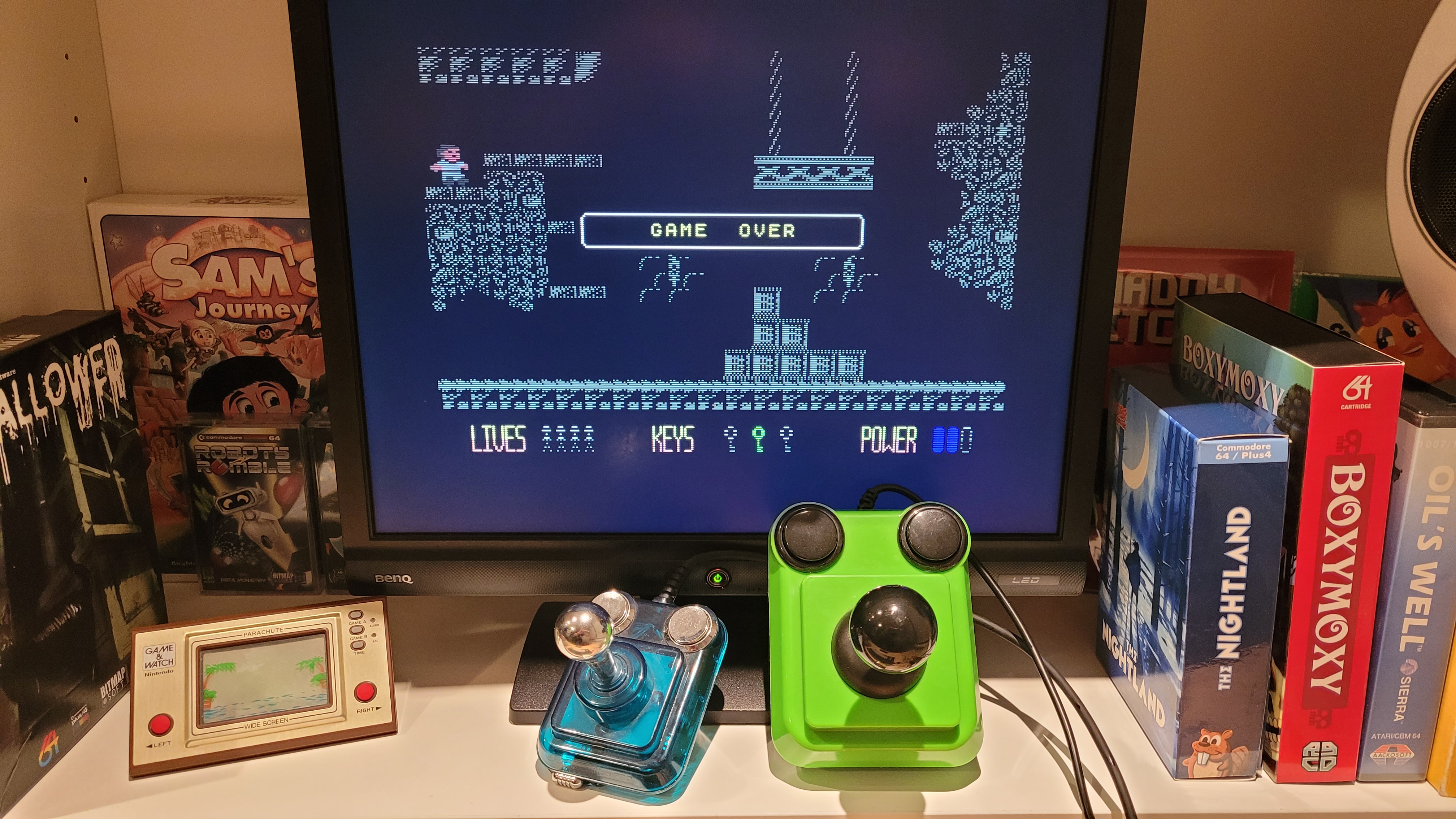 A small addition to my joystick collection and it plays just fine