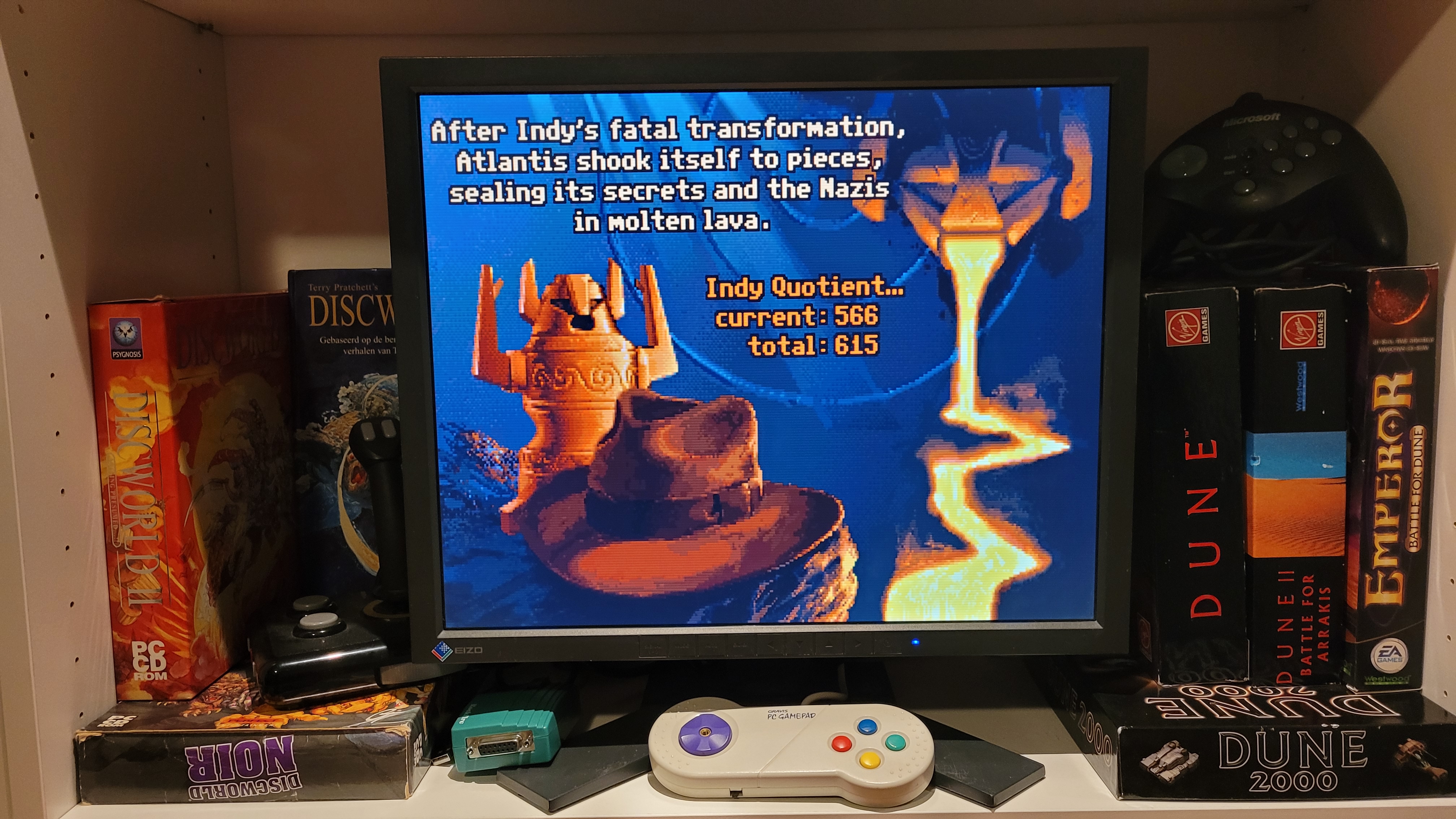 Fate of Indy in Atlantis