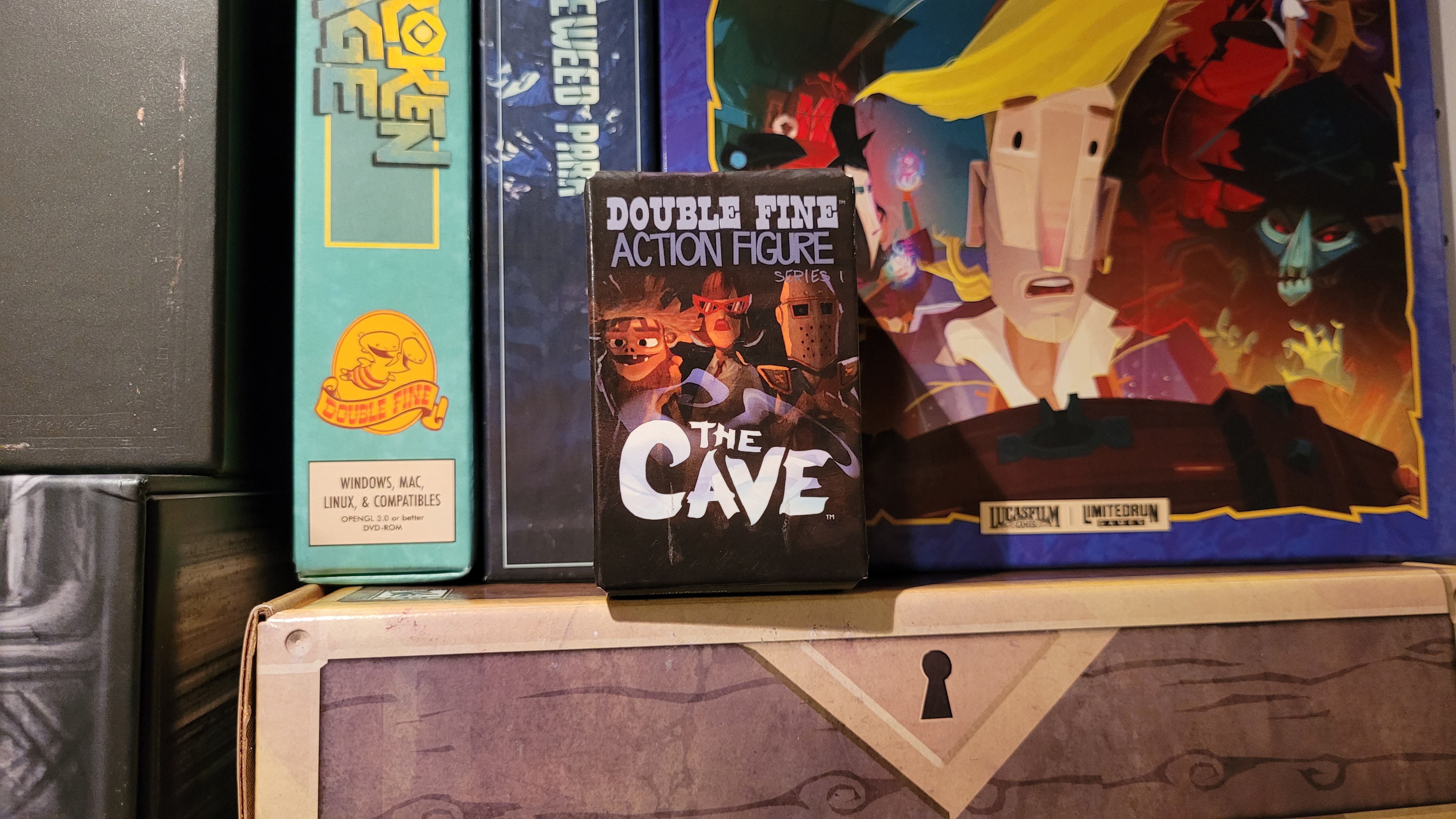 The Cave action figure. But which one?
