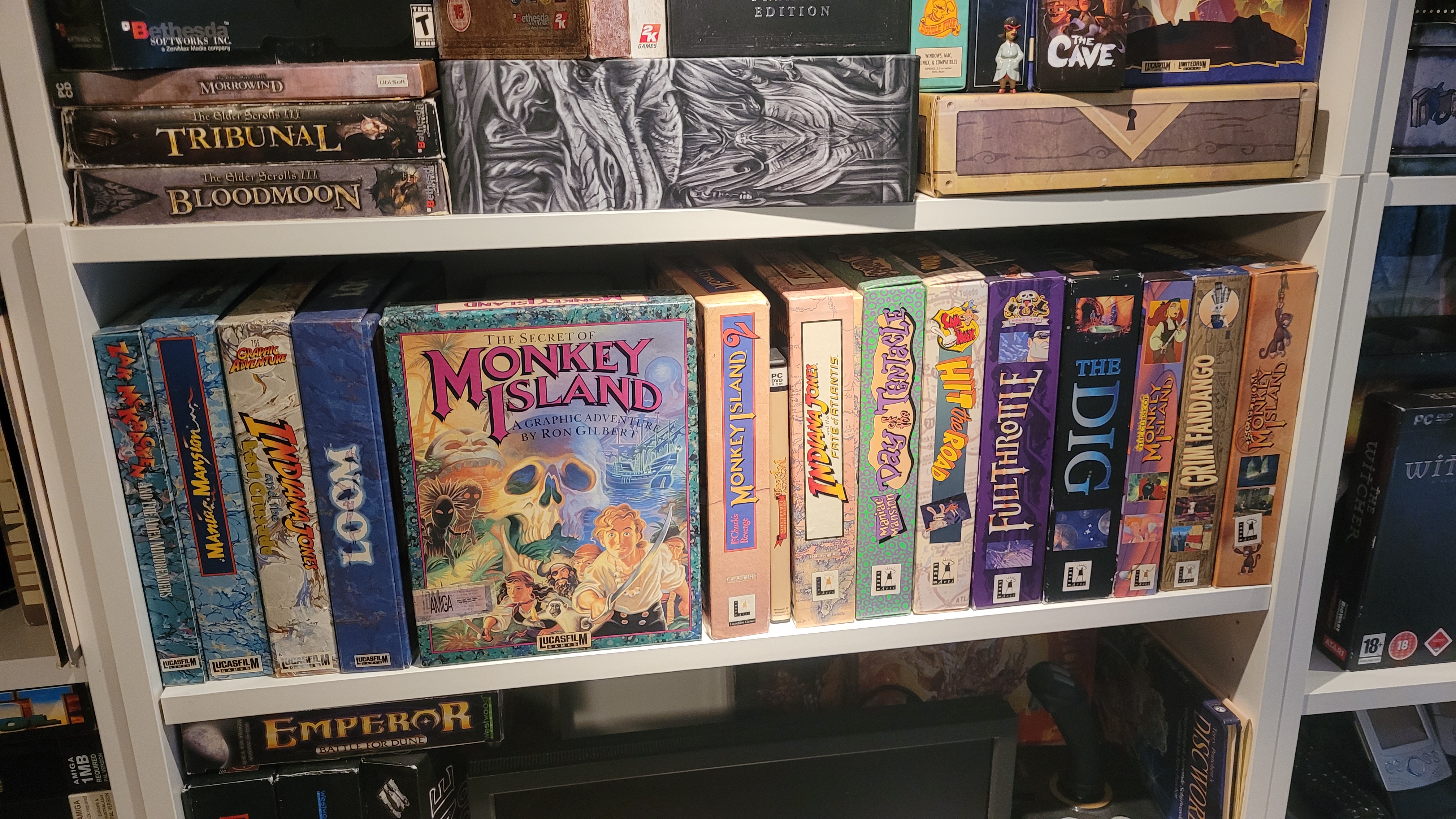 Replayed all the classic LucasArts adventure games