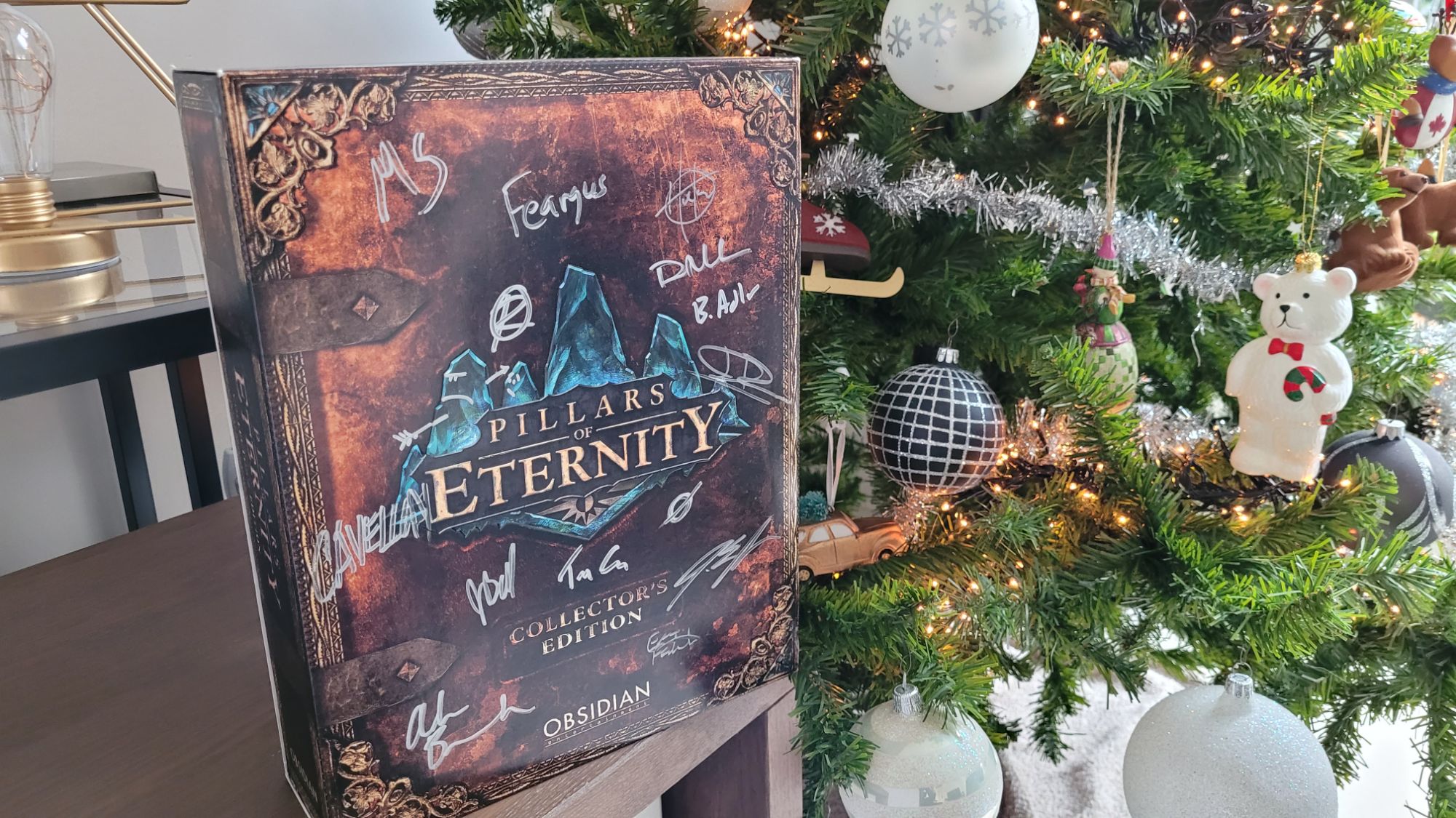 Pillars of Eternity under the Christmas tree