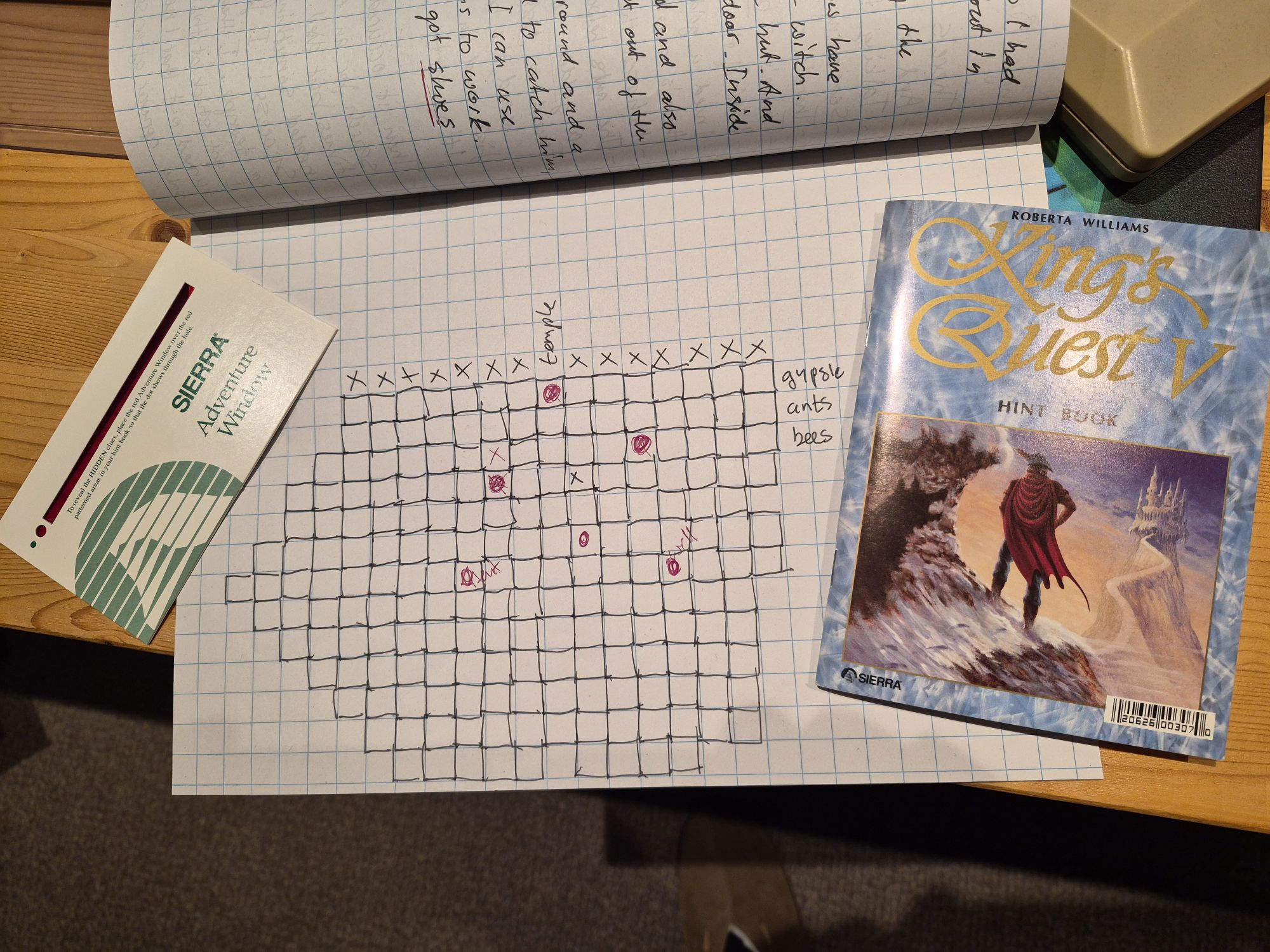 Mapping out the desert in King’s Quest V